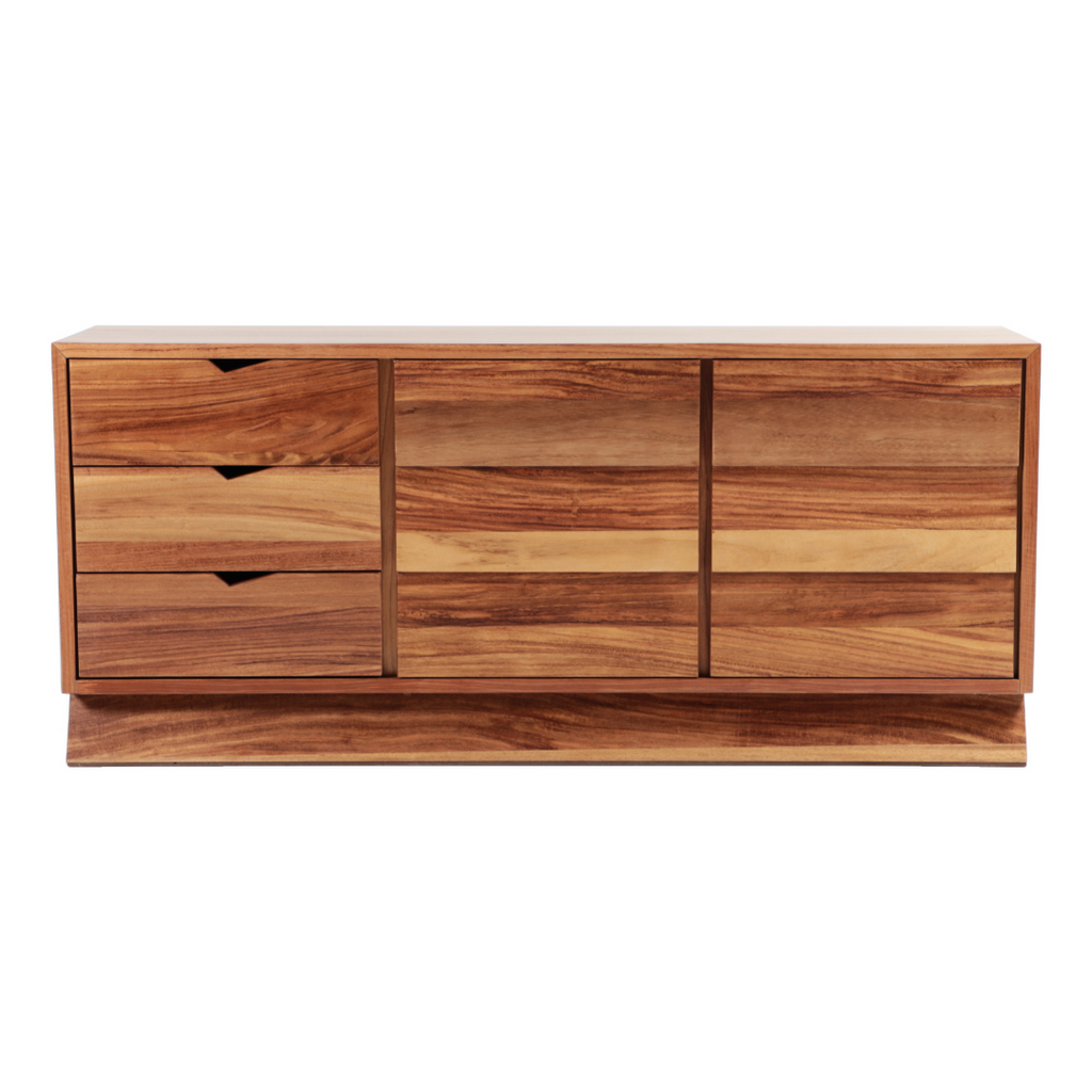 Bufetero de madera de parota 